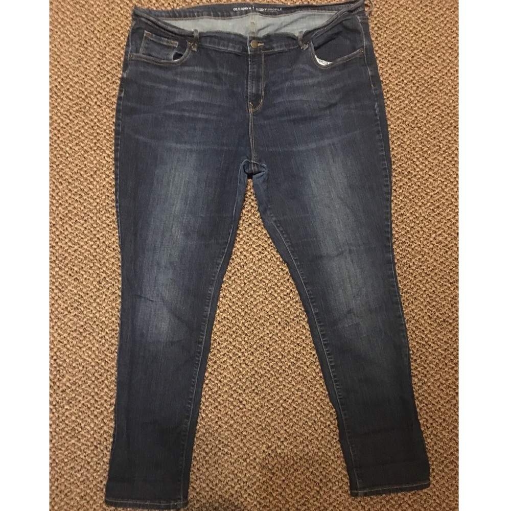 Old navy curvy profile jeans